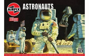 AIRFIX 01741 Astronauts complete set on sprue - VERY RARE TALL-BOX 1980 - Picture 1 of 2