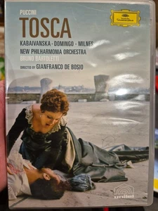 TOSCA GIACOMO PUCCINI DVD RAINA KABAIVANSKA & PLÁCIDO DOMINGO 1976 OPERA FILM - Picture 1 of 3