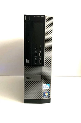 FAST DELL 790 SFF DESKTOP 8GB RAM 120GB SSD + 1TB HDD, WIFI, WINDOWS 7 PRO - Image 1 of 4