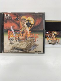 Data East Co Ltd Rogue Combat Unit Bloody Wolf PC Engine Software Japan N2