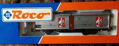 ROCO HO 46636 Movable Sidewall Van  of the DB With "Fewa" Ad, Ep. III - Image 1 of 4