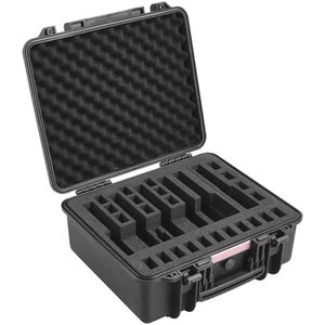 Hard Pistol Cases with Pre-cut Lining Lockable Pistol Case for 6 Pistol - Imagen 1 de 12