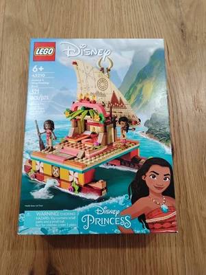 Lego 43210 Disney Moana's Wayfinding Boat New Sealed Retired - Image 1 of 4