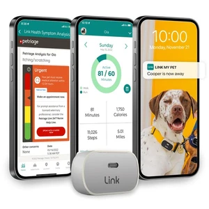 Link GPS Dog Tracker + Activity Monitor | Training Tools, Health Tracker, Wat... - Foto 1 di 9