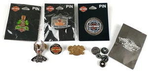 Harley Davidson Pins Sammlung Lot 7 Maui Cancun Leeds-England Dubai M960 - Bild 1 von 7