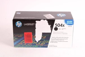 Cartucho de impresión de alto volumen HP Laserjet 504X negro CE250X - NUEVO - Imagen 1 de 5