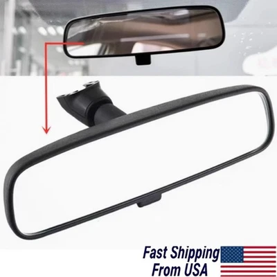 Espejo retrovisor interior compatible con Nissan Sentra Tiida Altima Pathfinder 96321-2DR0A Foto 1 de 4