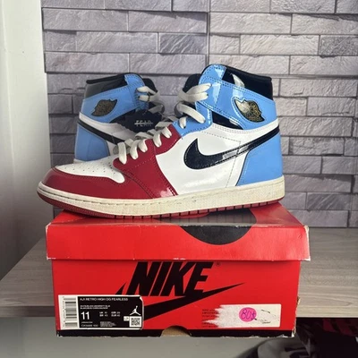 Air Jordan 1 Fearless Retro High OG Size 11 Mens Sneakers UNC 2019 CK5666-100 - Image 1 of 4