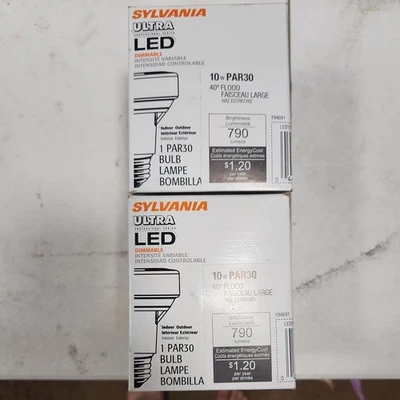 SYLVANIA ULTRA LED 10W PAR30 Dimmable LED10PAR30/PRO/930/FL40/P3 - Image 1 of 4