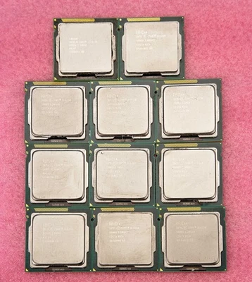 *LOTE DE 10* PROCESADORES CPU INTEL CORE I3-3220 (SR0RG) E I3-3240 (SR0RH) Foto 1 de 4