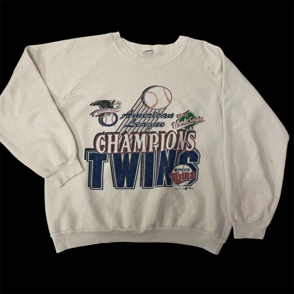 复古美国职棒大联盟 1991 年世界系列赛美国联盟棒球经典运动衫 RM1855 — 第 1/1 张图片