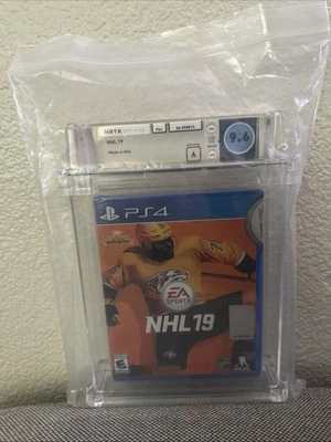 WATA Graded 9.6 A NHL 19 EA Experience Sticker PS4 - Image 1 of 2