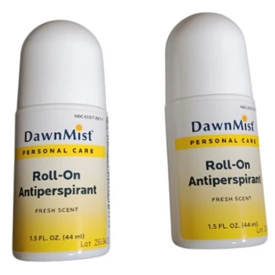 2 Новый 2 жидких унции каждый рассвет туман роллер антиперспирант/дезодорант истекает 08/27 - Изображение 1 из 3
