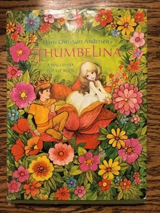 Hallmark THUMBELINA Pop-Up book Hans Christian Andersen vintage HC Arlene Noel - Picture 1 of 16