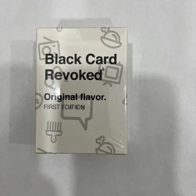Black Card Revoked Original Flavor Party Card Game First Edition Pack New - Image 1 of 2
