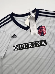 St Louis City SC 2023 Inaugural Season Soccer Jersey Men’s L Futbol Adidas - Picture 1 of 16