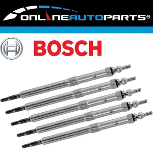 Bosch Glow Plug Set for Ssangyong Kyron D100 2.7L 2006~2009 5cyl 2696cc Diesel - Picture 1 of 1