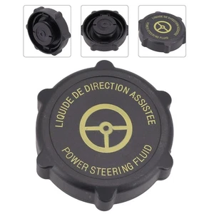Compatible Black Plastic Power Steering Reservoir Cap Fit for Ford Models - Picture 1 of 12