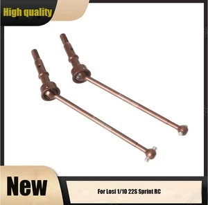 Eje de transmisión CVD trasero de metal de acero 2 piezas para Losi 1/10 22S Sprint RC SDE - Imagen 1 de 6