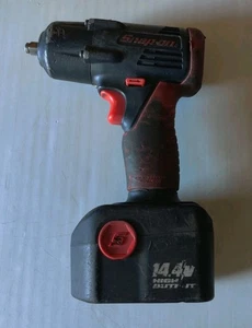 Snap-on 14.4 Volt 3/8" Cordless Impact Wrench with 2.5 Ah Battery CT4410A *WORKS - Picture 1 of 3