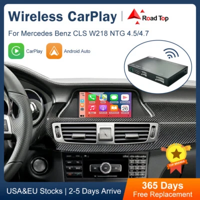 Wireless CarPlay Android Auto Retrofit Kits for Mercedes Benz CLS W218 2011-2015 - Image 1 of 4