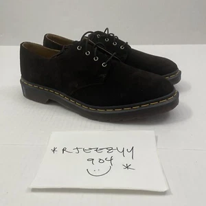 Herren Größe 11 | Dr Martens Smiths Schokolade Wildleder Oxford Stiefel Elegant Schuhe Braun - Bild 1 von 10