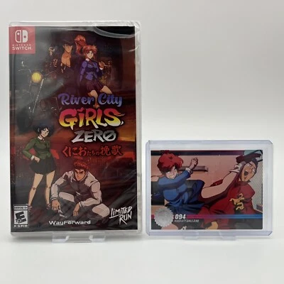 River City Girls Zero (2022) Switch LRG #139 + Silver Card #094 “SEALED” - Image 1 of 4