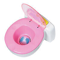 Zapf 828373  BABY born Bath Poo-PooToilet - Doll toilet - 3 yr(s) - Pink,White -