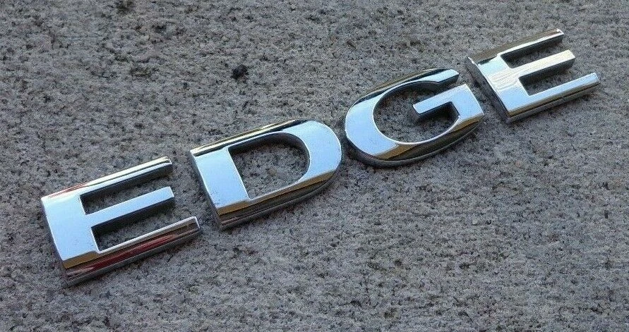 Ford Edge letras emblema insignia calcomanía maletero logotipo trasero OEM stock genuino de fábrica Foto 1 de 1