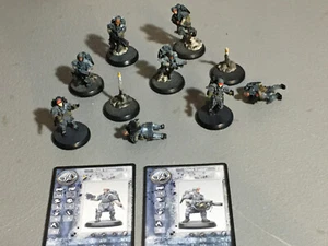 A23378 RACKHAM AT-43 UNA SHOCK TROOPERS 8 PK LOOSE MINI W CARDS - Picture 1 of 17