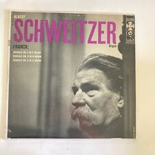 schweitzer FRANCK chorale no. 1 , 2 & 3 organ