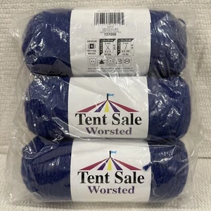 TENT SALE Soft Worsted Yarn Med 4 Celestial Mix 56019 Blue Acrylic Bernat Caron - Picture 1 of 7