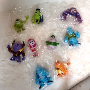 9 New in Package Disney/Pixar Monsters University Figures inc cake toppers - Picture 1 of 5