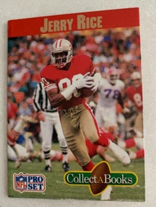 NFL JERRY RICE San Francisco 49ers 1990 Pro Set Collect-A-Books - Bild 1 von 5