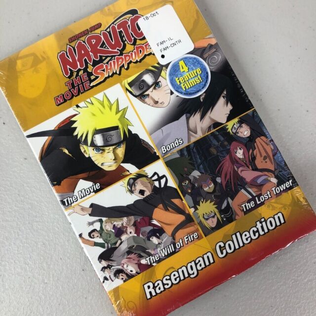 Naruto Shippuden Episodes 398-448 English Dubbed / Japanese Seasons 19-20  DVD