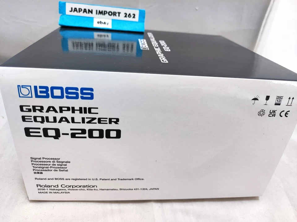 Boss Eq-200 Graphic Equalizer EQ200 Guitar Pedal