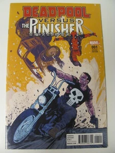 Deadpool versus The Punisher #1 Marvel Comics 2017 Series Variant 9.6 Near Mint+ - Imagen 1 de 3