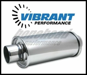 Vibrant Performance 1142 Ultra Quiet Resonator, 3" inlet/oulet - Foto 1 di 1