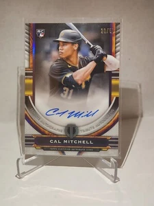 2023 Topps Tribute Baseball Cal Mitchell Purple Rookie Auto /50 No.TA-CAM - Bild 1 von 2