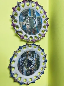 2 GREAT SMOKY MOUNTAIN Decorative 8” Inch Collectors Plate - Picture 1 of 5