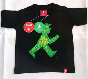 Ampelmann Berlin Black Tshirt 100% Organic Cotton Kids Size 98 Age 3 - 4Years - Bild 1 von 2