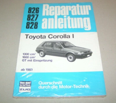 Manual de Reparación Toyota Corolla I 1300 CM ³ / 1600CM Gt - Año Fabricación Ab - Imagen 1 de 2