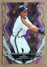 Jeff Bagwell 2018 Topps Tek Purple Parallel #20 /99 Houston Astros Acetate Card