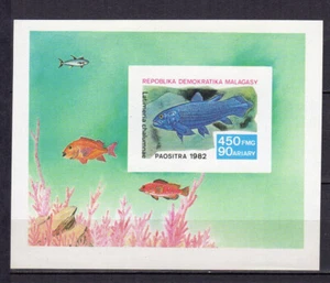 Madagaskar Madagassische Republik 1982 Pelagischer Fisch ein neues Blatt /TE4918 - Bild 1 von 1