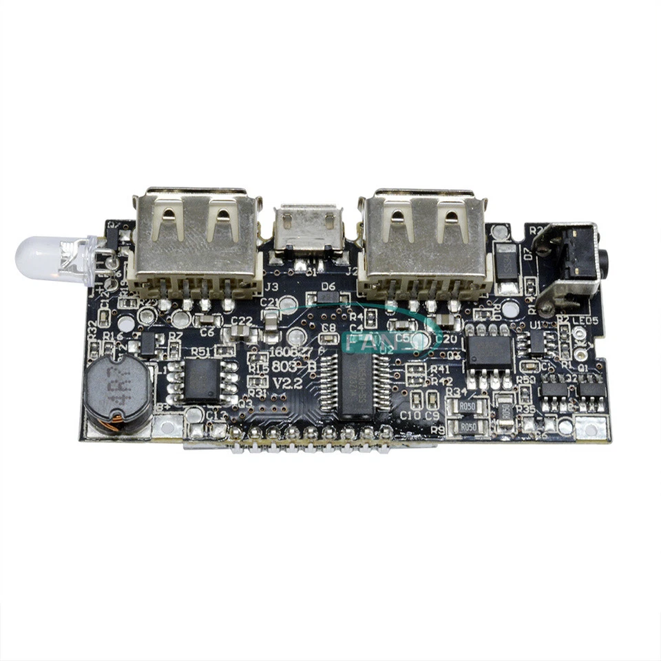 Dual USB 5V 1A 2.1A Mobile Power Bank 18650 Battery Charger PCB Module Board - Image 1 of 1