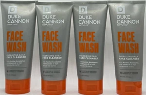 4PK Duke Cannon Energizing Daily Face Cleanser ~ 6 FL OZ EACH ~ FAST SHIP ~ NEW - Picture 1 of 2