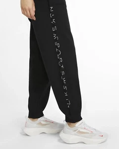 Nike Women's Fleece Joggers (Black) - Small - New ~ CU5764 010 - Picture 1 of 5