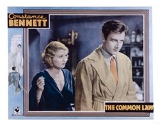 The Common Law Lobby Card Constance Bennett Joel Mccrea 1931 Old Movie Photo