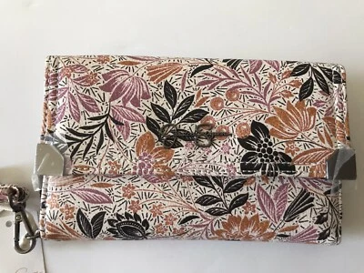 WOMEN'S JESSICA SIMPSON WHISPERED FOREST MEGA FRANKIE TRIFOLD WALLET NWT - Image 1 of 4