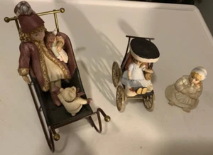 Vtg Jan Hagara Lot of 3 Figurines 1990s - LOT11-26 - Picture 1 of 2